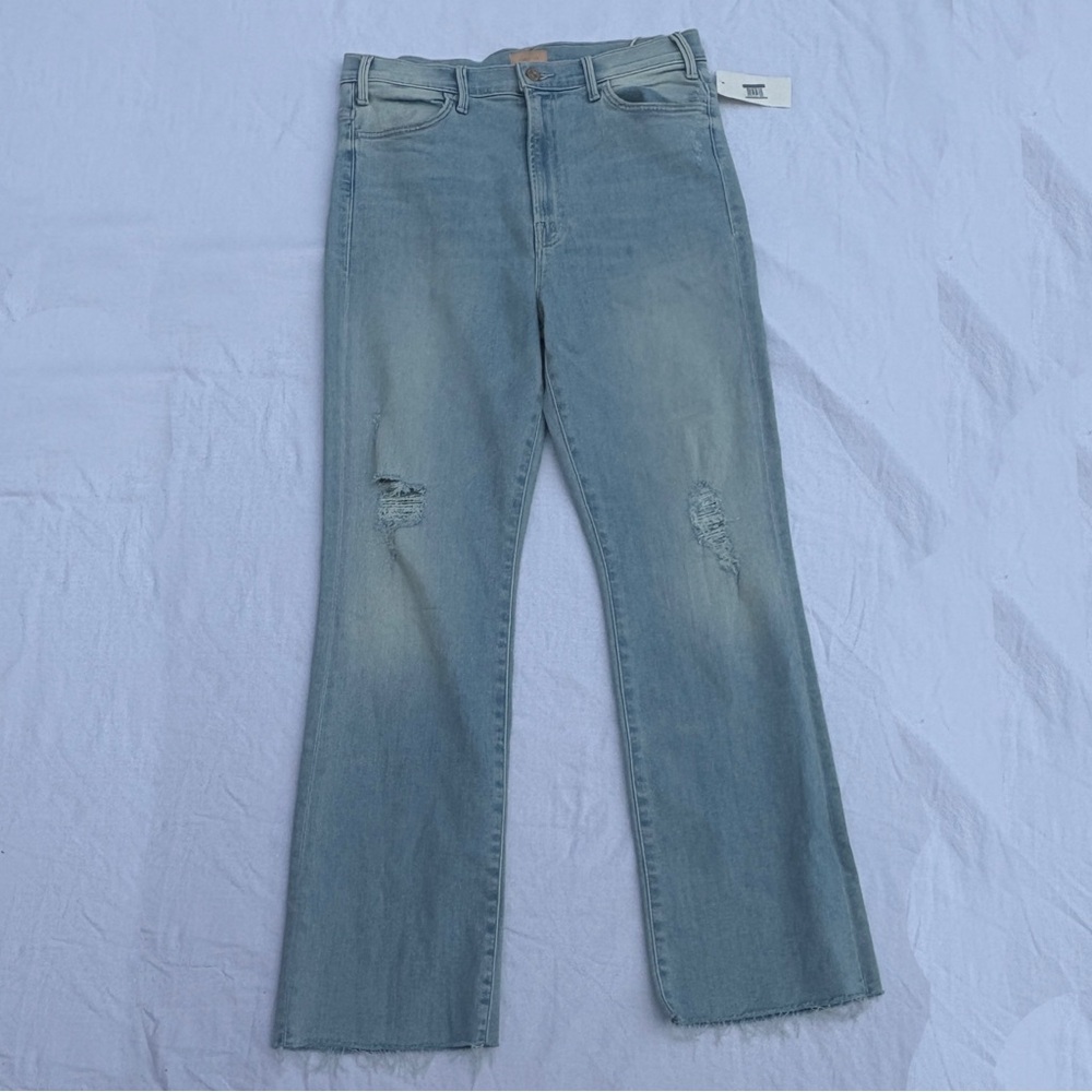 The Hustler Ankle Fray jeans by MOTHER